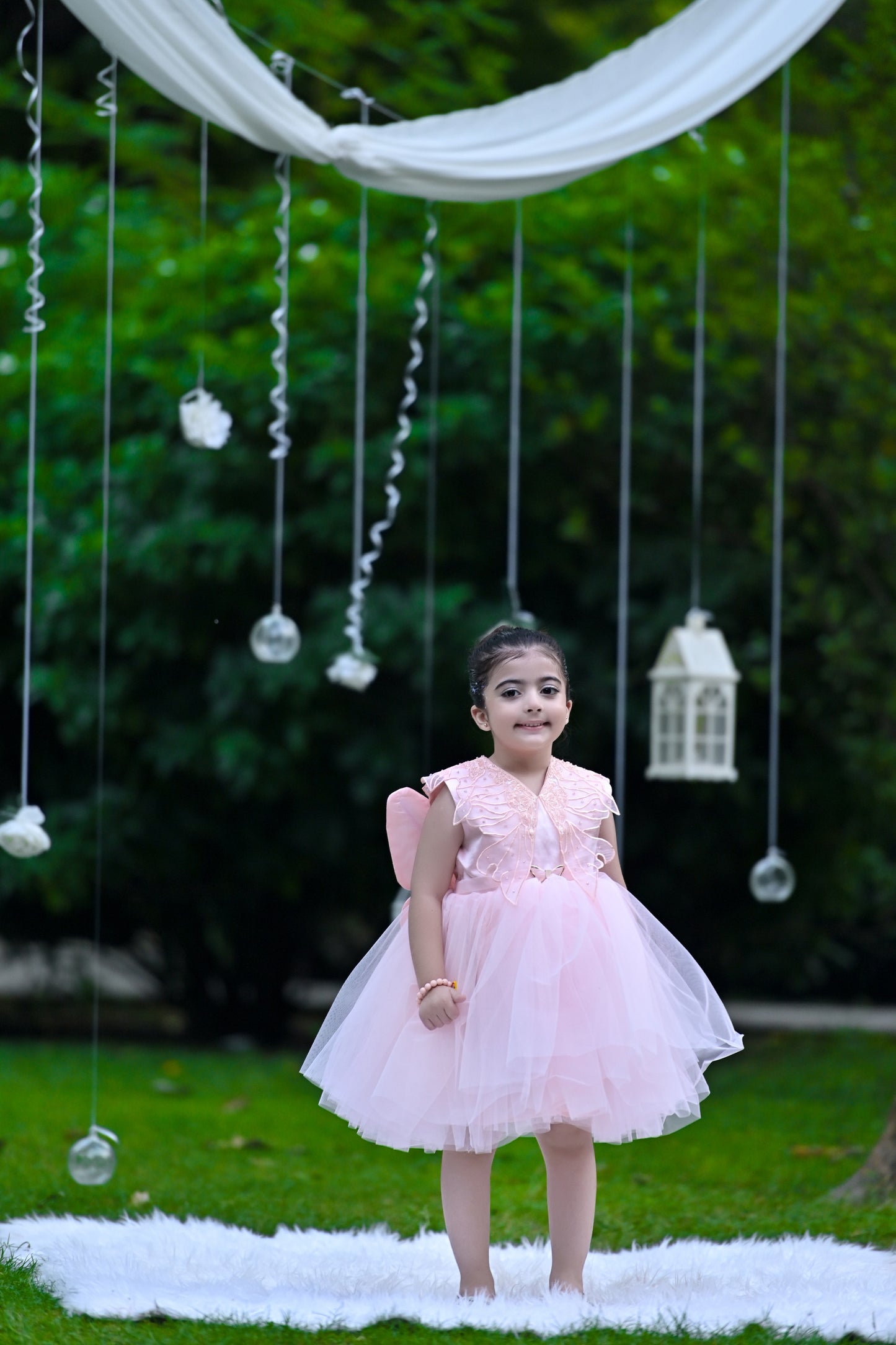 BUTTERFLY FROCK PINK