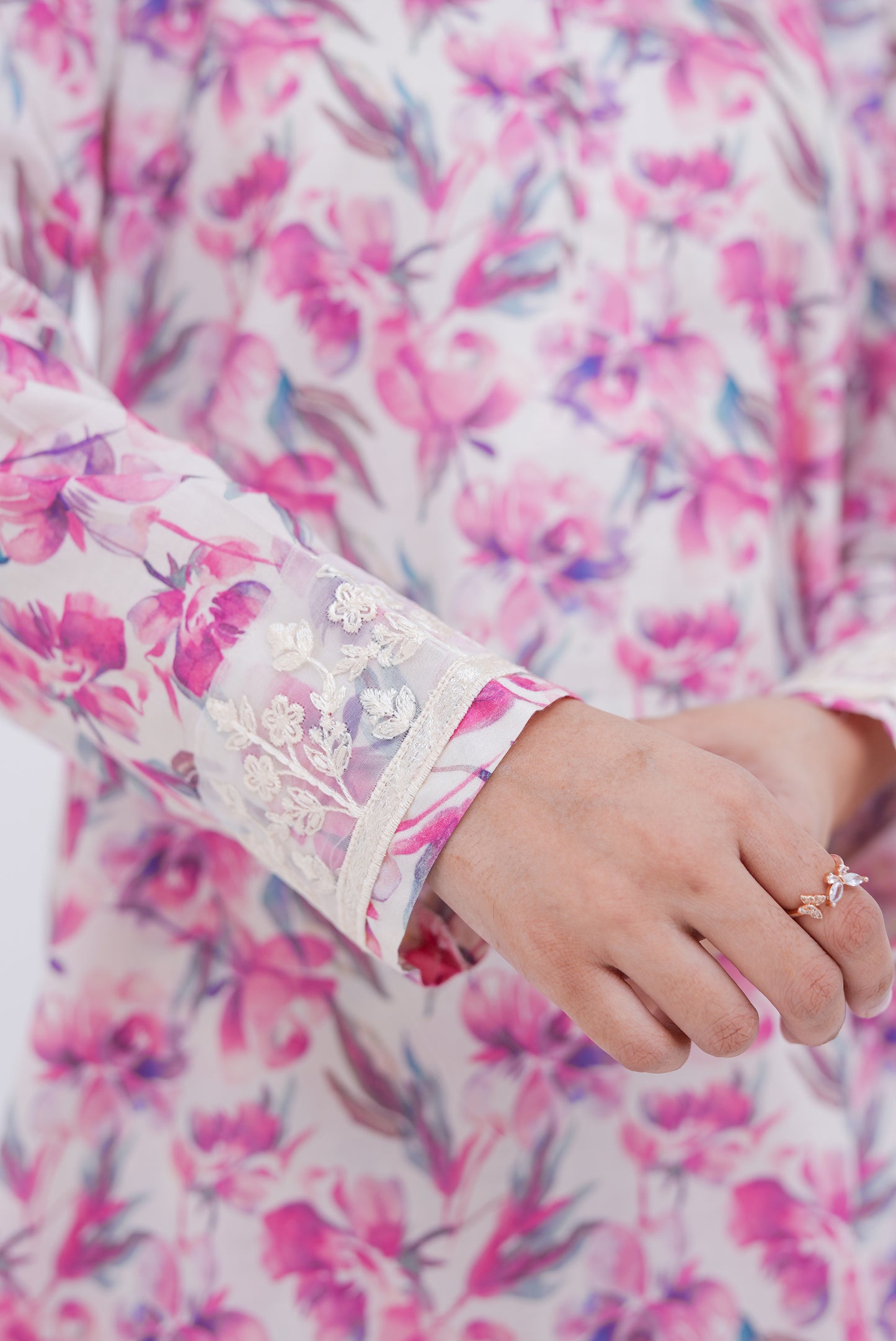 2 PIECE PRINTED LAWN SUIT KPF 3003