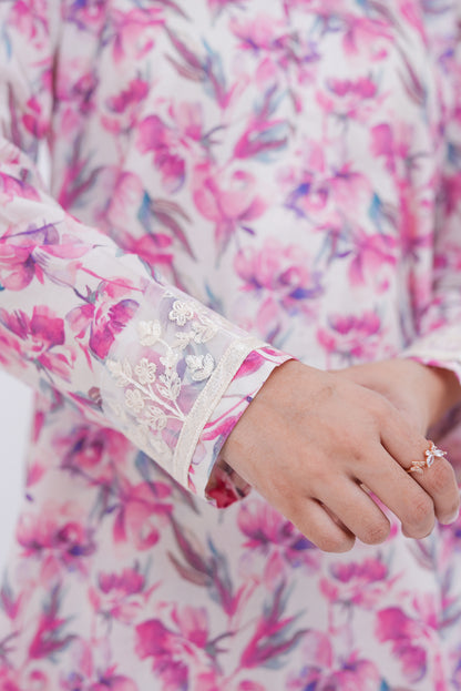 2 PIECE PRINTED LAWN SUIT KPF 3003