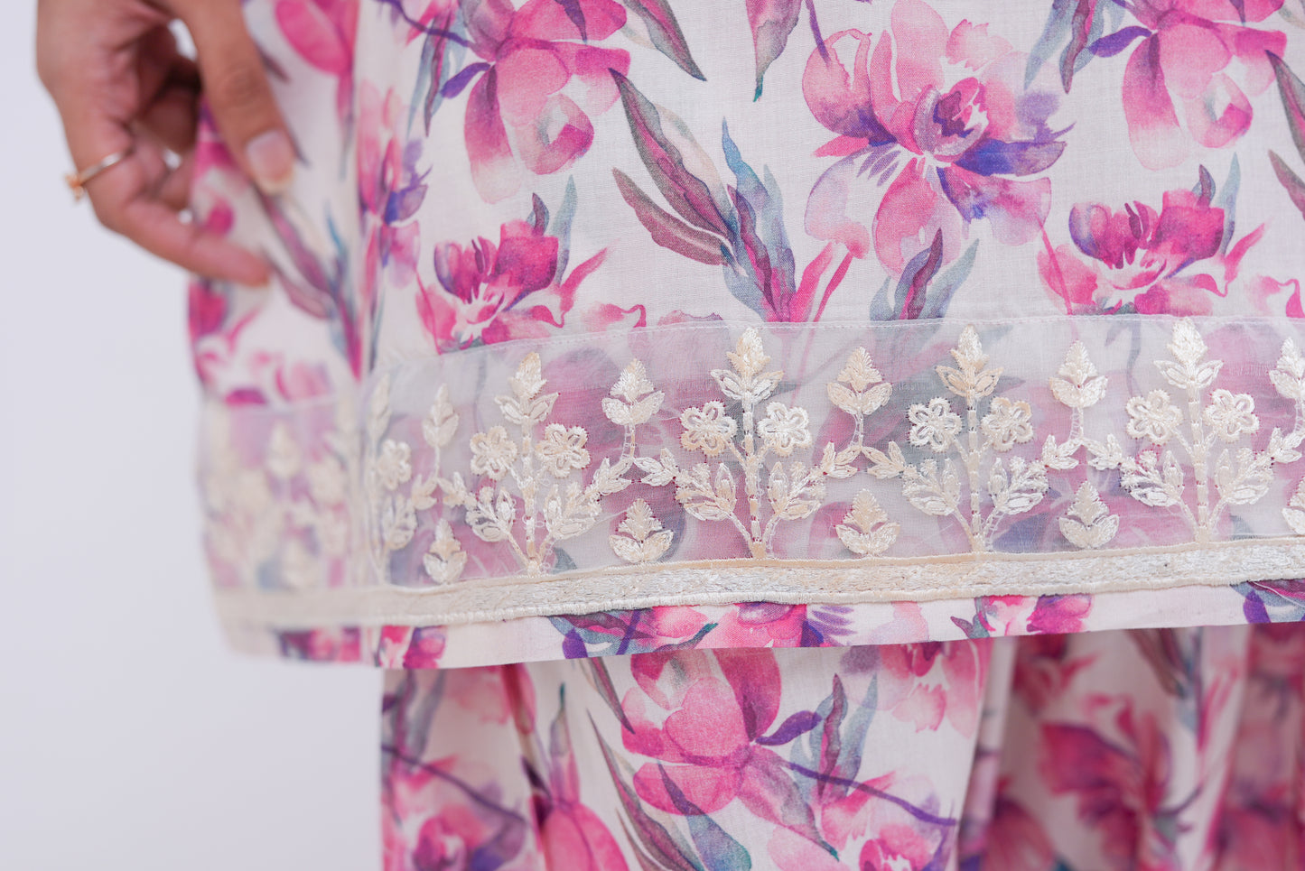 2 PIECE PRINTED LAWN SUIT KPF 3003