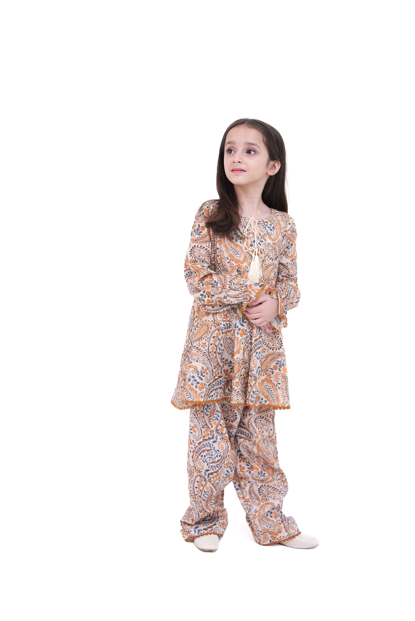 2 PIECE PRINTED LAWN SUIT KMC 3002