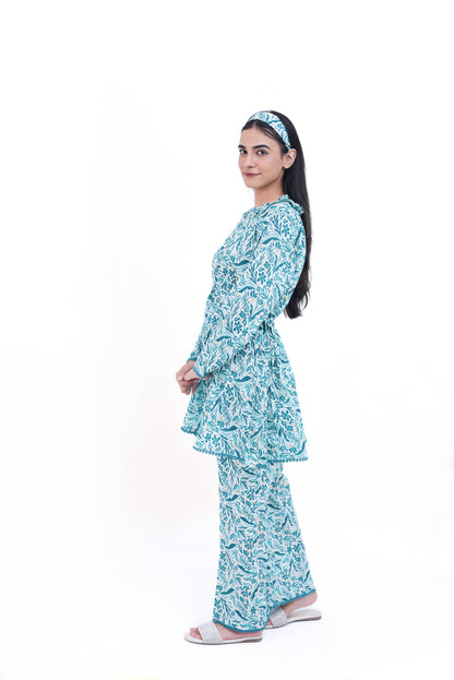 2 PIECE PRINTED LAWN SUIT KZL 3000