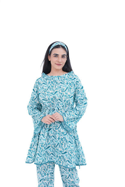 2 PIECE PRINTED LAWN SUIT KZL 3000