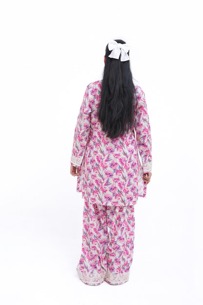 2 PIECE PRINTED LAWN SUIT KPF 3003