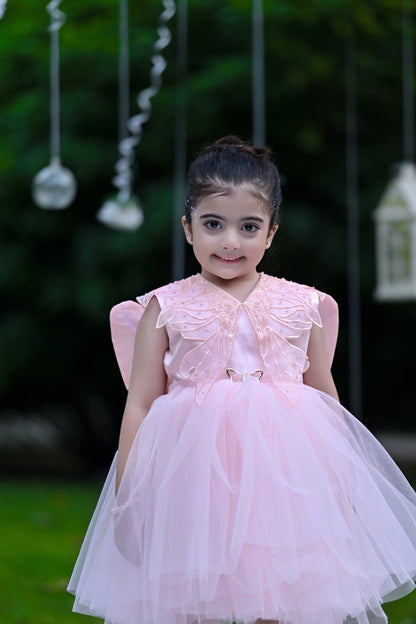BUTTERFLY FROCK PINK