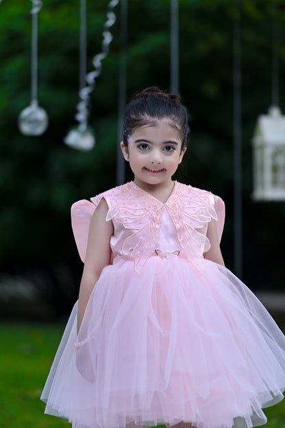 BUTTERFLY FROCK PINK