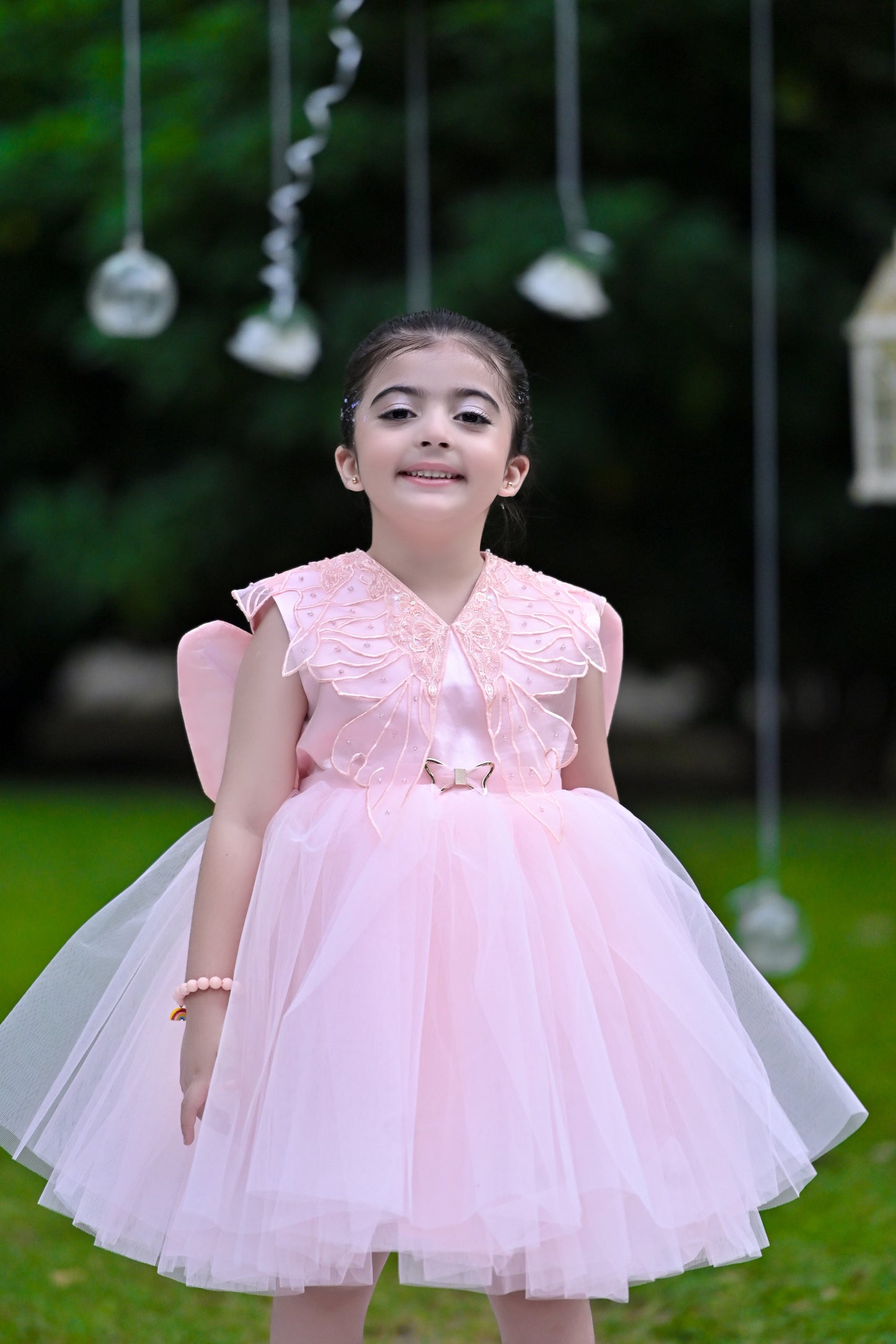 BUTTERFLY FROCK PINK