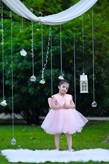 BUTTERFLY FROCK PINK